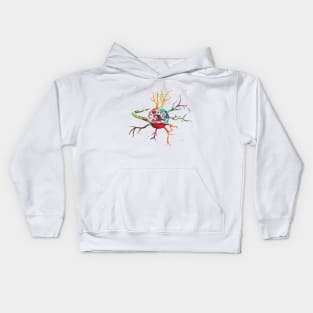 Nerve cell Kids Hoodie